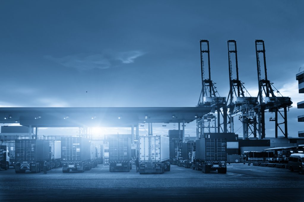 container yard gate security